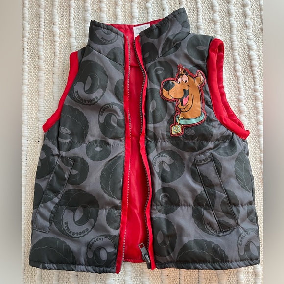 Scooby-Doo Puffer Vest Size 18 months - Picture 3 of 5
